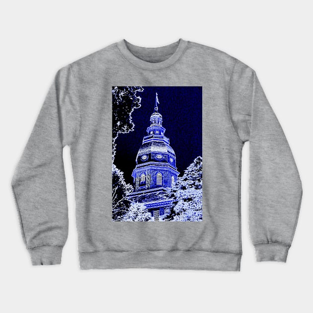 Maryland State House Crewneck Sweatshirt by thadz